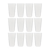Round Clear Polycarbonate Tumbler  dia.3.5" h:6" 17 oz. (Set of 12)